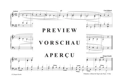 gallery: Präludien F-Dur , , (Orgel/Klavier Solo)
