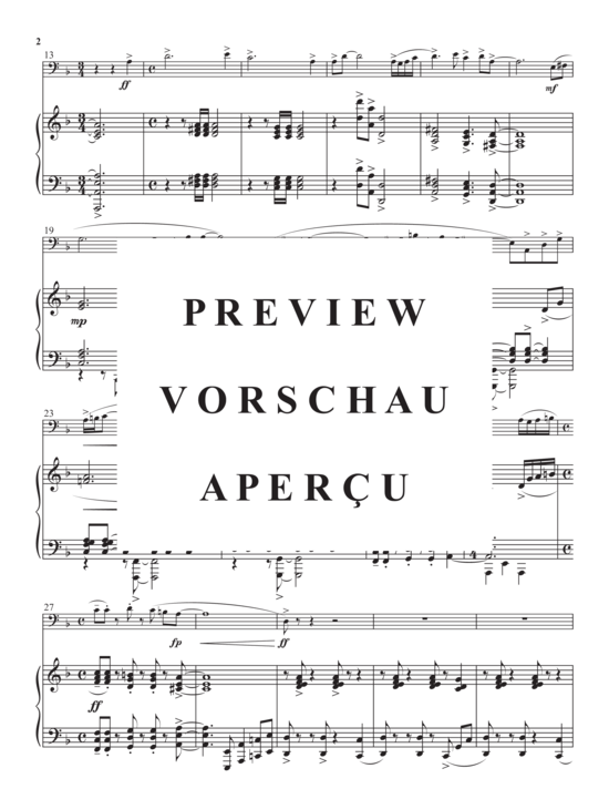 gallery: Posaunen Sonate Nr. 1 , , (Posaune + Klavier)