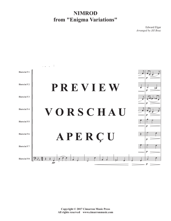 gallery: Nimrod , , (Horn Ensemble 1-8 Hörner)