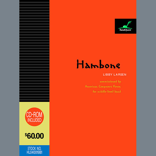 cover: Hambone - Trombone 1, , Ensemble