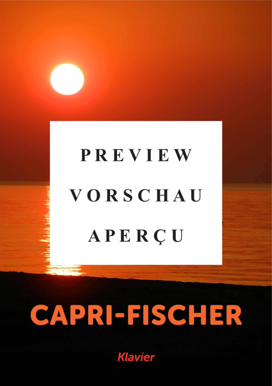 gallery: Capri-Fischer , Schuricke, Rudi, (Klavier Solo)