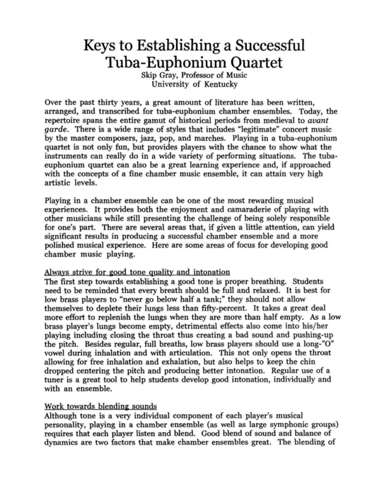 gallery: Concert and Contest Collection for Tuba-Euphonium Quartet , , (Tuba Quartett EETT)