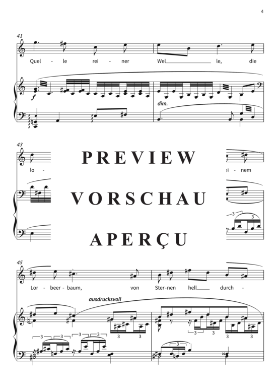 gallery: Morgenlich leuchtend im rosigen Schein - aus Die Meistersinger , , (Gesang + Klavier)