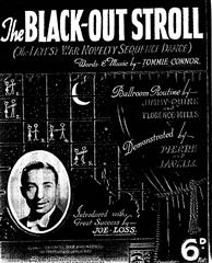 cover: The Black-Out Stroll, Joe Loss, Gesang, Gitarre, Klavier