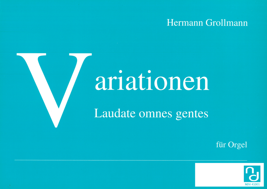 cover: Laudate omnes gentes - Variationen , , (Orgel Solo)