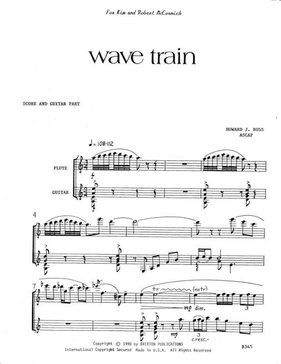 gallery: Wave Train , , (Flöte und Gitarre)