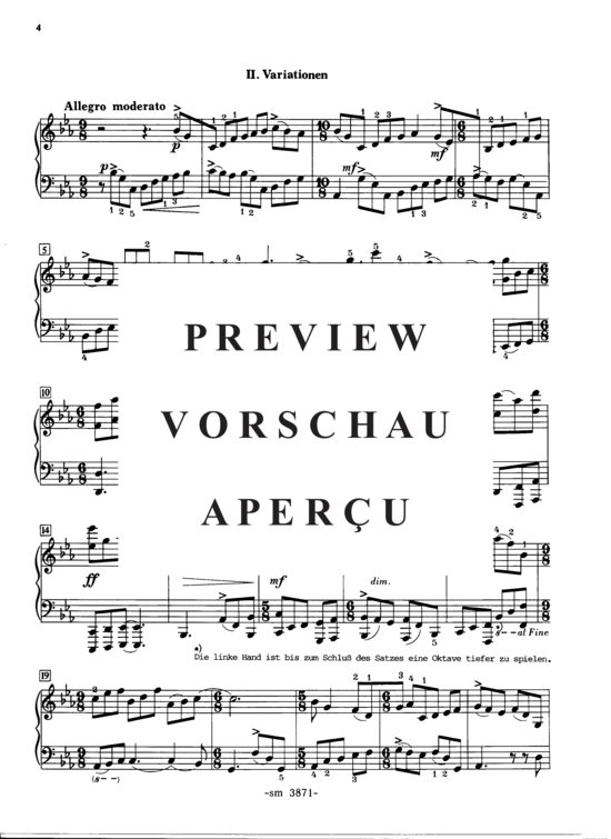 gallery: Vier kleine Klavierstücke , sm3871_preview.pdf, (Klavier Solo)