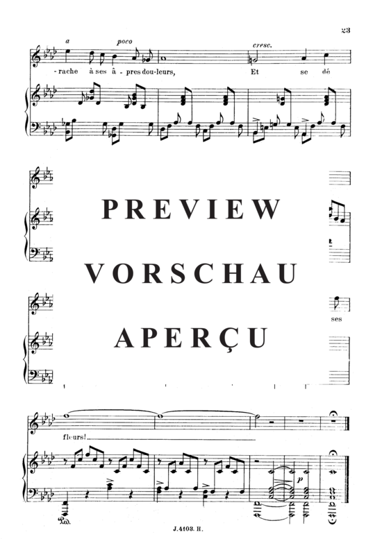 gallery: Poème d´un jour (Toujours) , ,  Op.21 No.2 (Gesang hoch + Klavier)