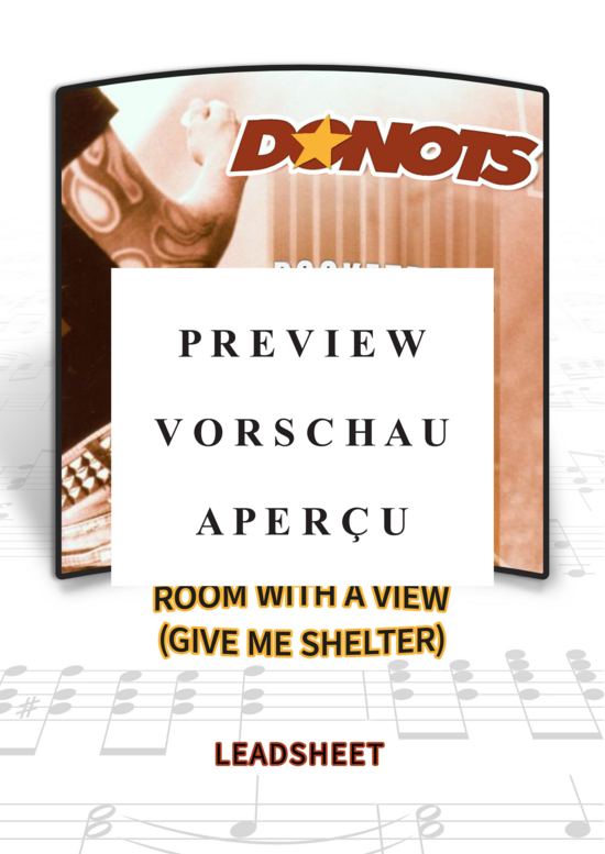 gallery: Room With A View (Give Me Shelter)  (Gesang + Akkorde) , Donots,  (Leadsheet)