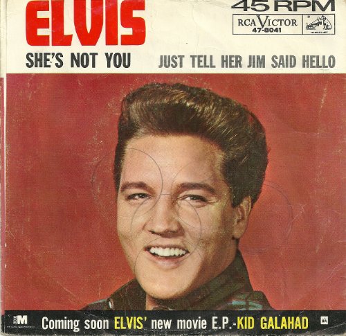 cover: She's Not You, Elvis Presley, Jerry Leiber, Mike Stoller, Doc Pomus, Jerome Pomus, Klavier