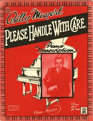 cover: Please Handle With Care, Pat Ballard, Klavier