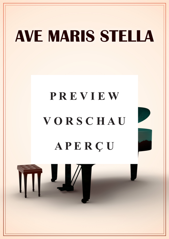 gallery: Ave maris stella , Reuter, Felix, (Klavier Solo)