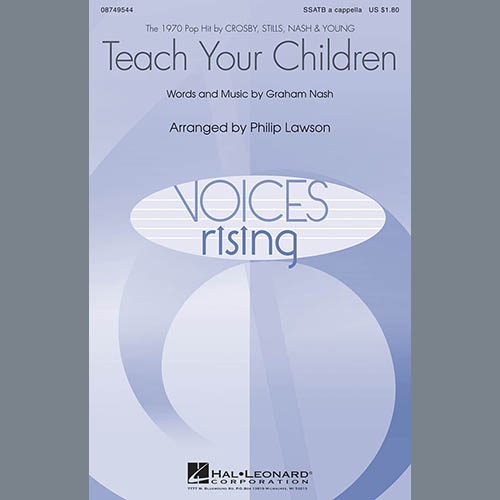 cover: Teach Your Children, Crosby, Stills, Nash & Young, Chor