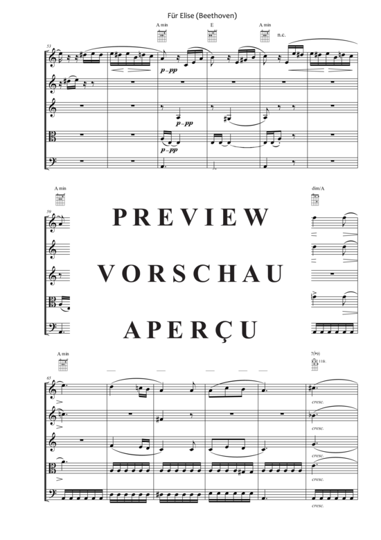 gallery: Für Elise , , (Quintett flexible Besetzung)