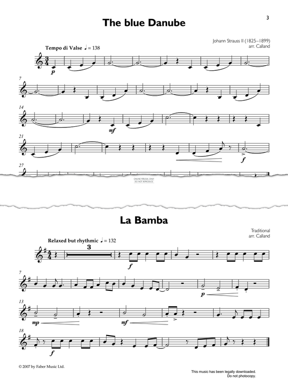 gallery: La Bamba, Traditional, Klavier, Trompete