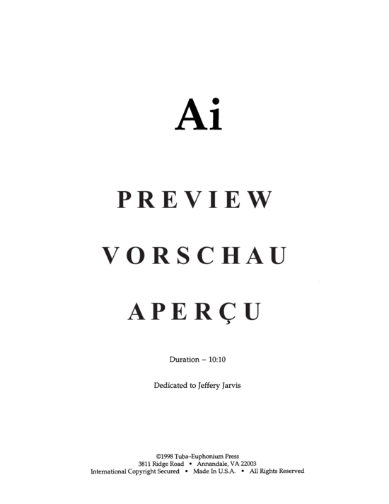 gallery: Ai , , (Trio für Trompete in C, Posaune + Tuba)