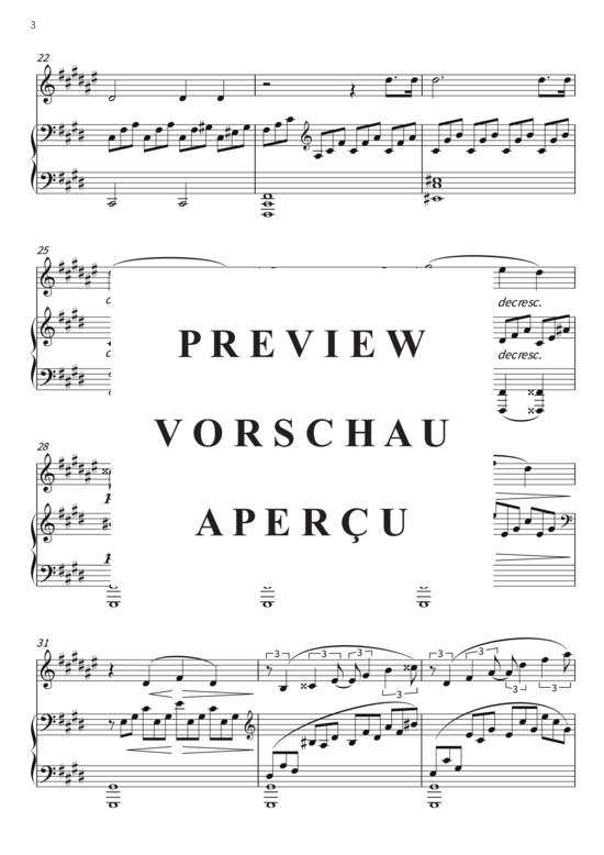 gallery: Klaviersonate Nr. 14 in cis-Moll - Opus 27, 2 aka Mondscheinsonate , , (Klavier + Instrument in B)