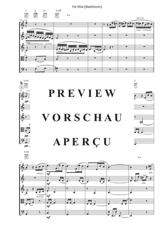 gallery: Für Elise , , (Quintett flexible Besetzung)