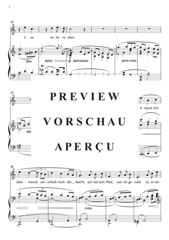 gallery: Morgenlich leuchtend im rosigen Schein - aus Die Meistersinger , , (Gesang + Klavier)