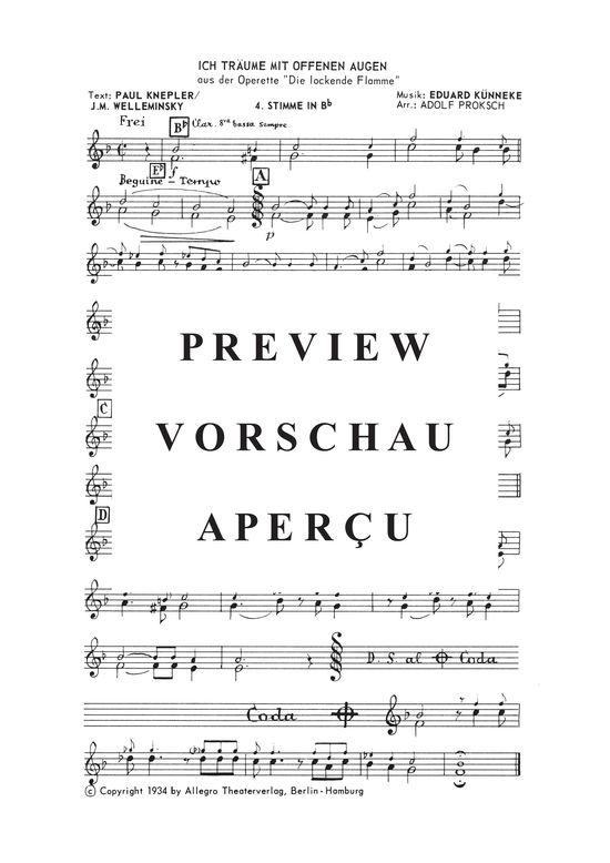 gallery: Ich Träume Mit Offenen Augen  , , (Salonorchester)