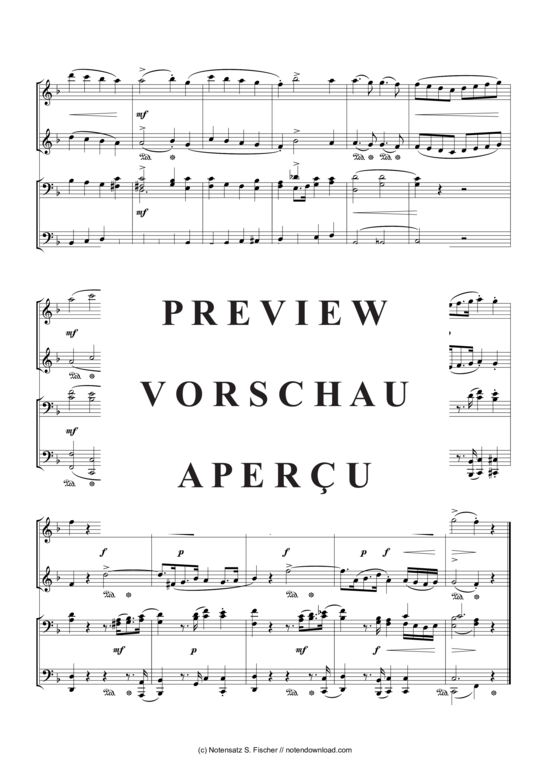 gallery: Priester-Marsch aus der Oper, Die Zaubeflöte , , (Klavier vierhändig) 