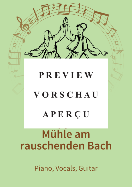 gallery: Es klappert die Mühle am rauschenden Bach , , (Gesang + Klavier, Gitarre)