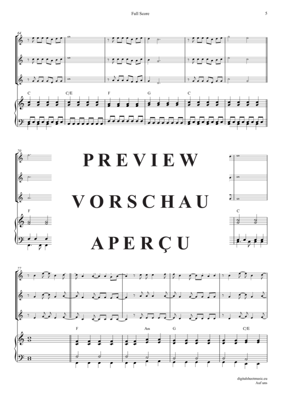 gallery: Auf uns , Bourani, Andreas, (Violinen Trio + Klavier)