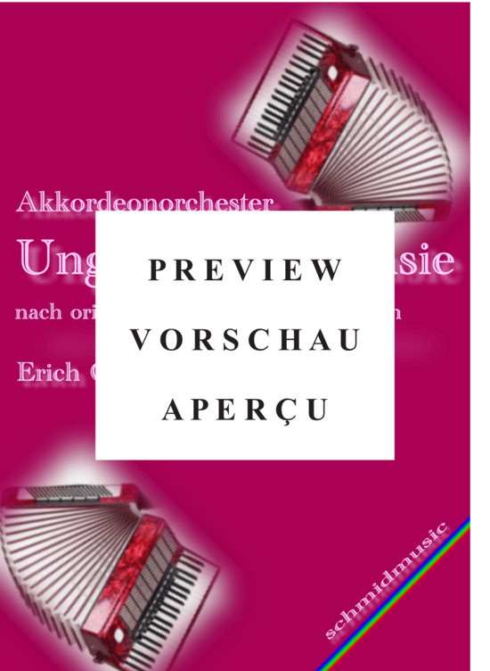 gallery: Ungarische Fantasie, Partitur , , (Akkordeonorchester)