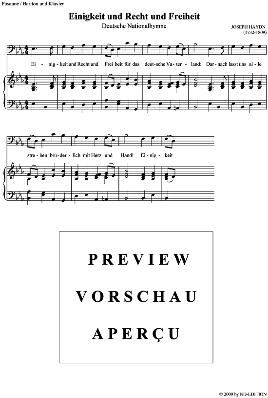 Deutsche Nationalhymne 