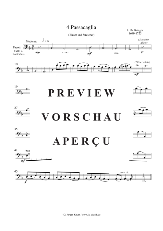 gallery: Passacaglia (Satz 4 aus der Feldmusik 1704 No. III) , ,  (Gemischtes Ensemble)