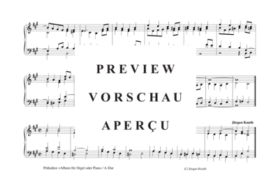 gallery: Präludien = Album für Orgel oder Piano , , (A-Dur)