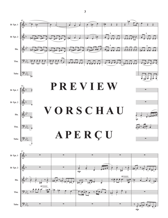 gallery: Adagio and Fugue in c minor , , (Blechbläser Quintett)