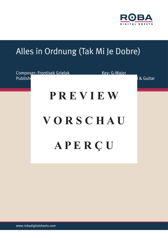 gallery: Alles in Ordnung (Tak Mi Je Dobre) , ,  (Klavier + Gesang)