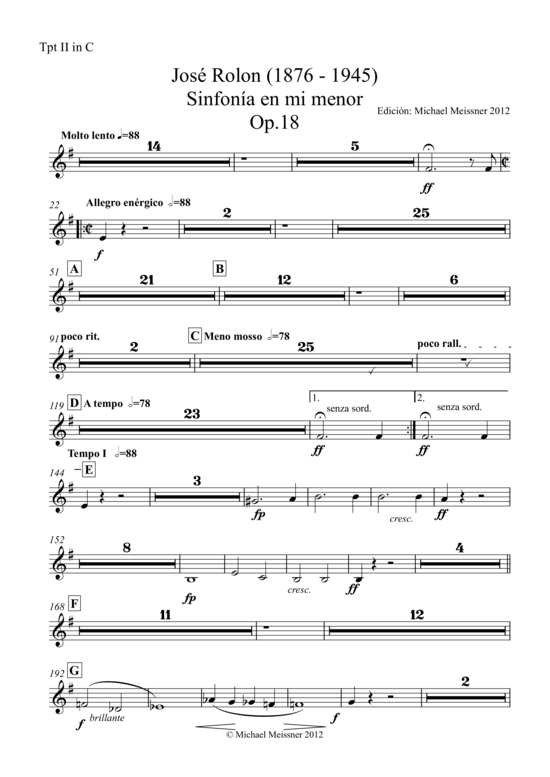 Sinfonia op. 18 