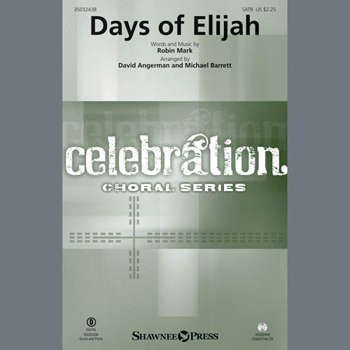 Produktbild zu: Days Of Elijah (arr. David Angerman & Michael Barrett)