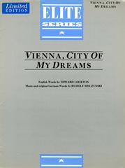 cover: Vienna, City Of My Dreams, Rudolf Sieczynski, Gesang, Klavier