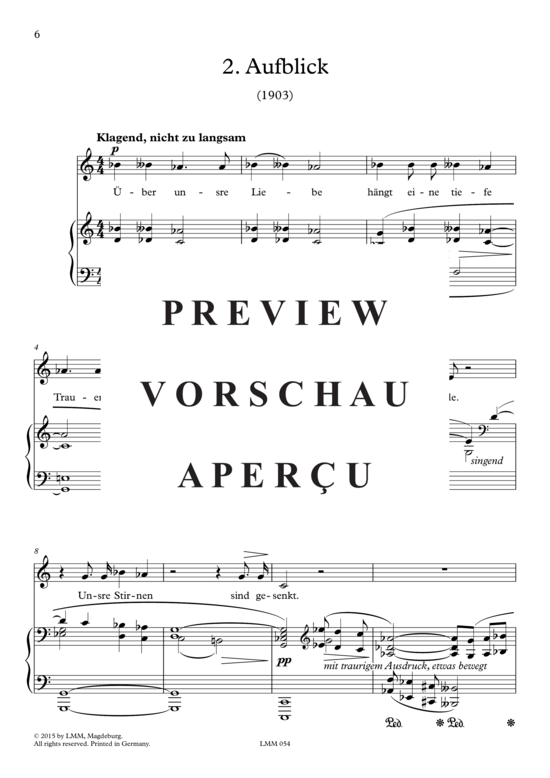 gallery: Acht frühe Lieder (Eight early songs) , ,  (Gesang + Klavier)