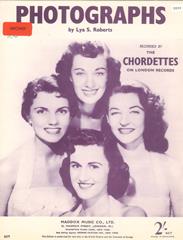 cover: Photographs, The Chordettes, Gesang, Gitarre, Klavier