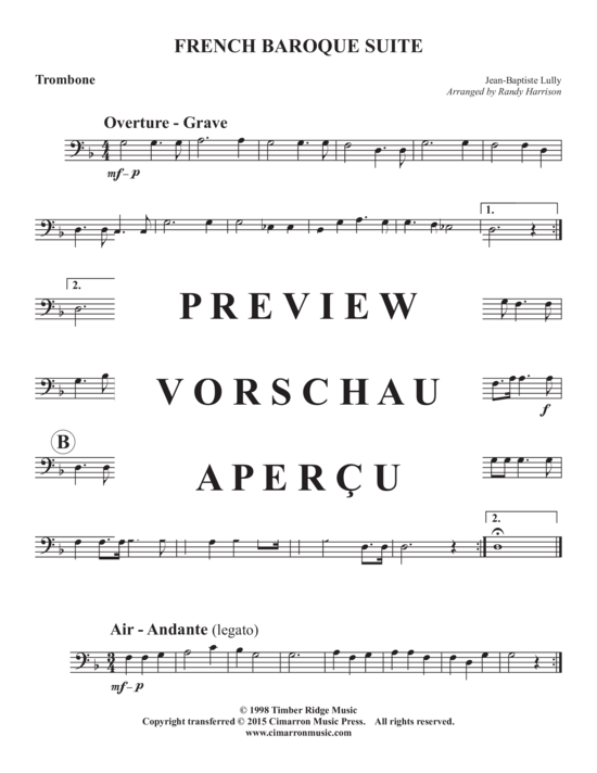 gallery: Französische Barock Suite , , (Blechbläserquintett)