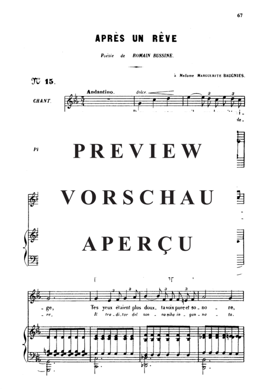 gallery: Après un rêve Op.7 No.1 , , (Gesang mittel + Klavier)