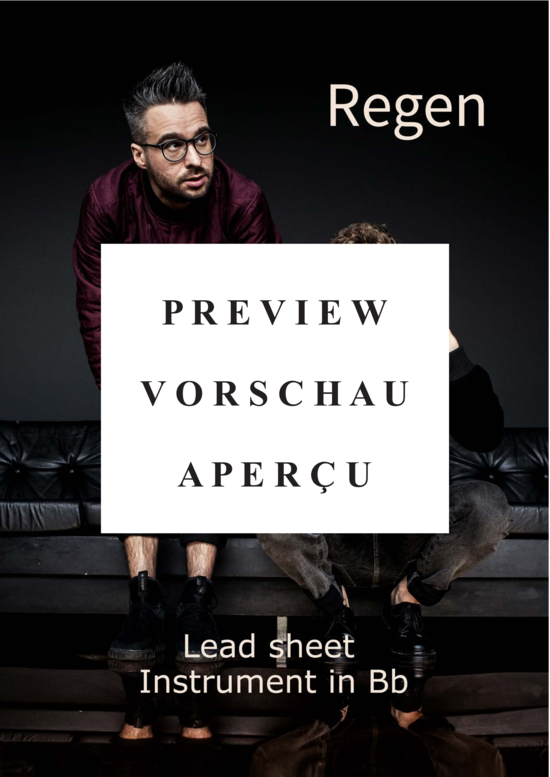 gallery: Regen - Instrument in Bb , Stiehler/Lucaciu, Duo, (Leadsheet)