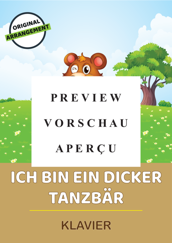 gallery: Ich bin ein dicker Tanzbär , , (Klavier Solo)