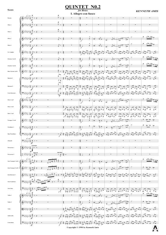 Quintet Nr.2 – Orchester 