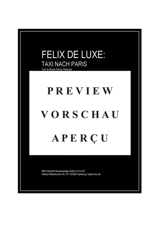 gallery: Taxi Nach Paris , Felix De Luxe, (Klavier + Gesang)