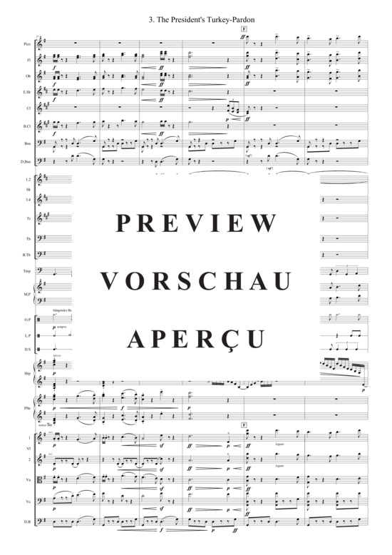 gallery: The President´s Turkey-Pardon , , (Sinfonieorchester)