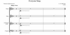 Produktbild zu: Everyone Sang