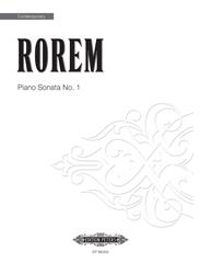 cover: Sonata I, Ned Rorem, Klavier