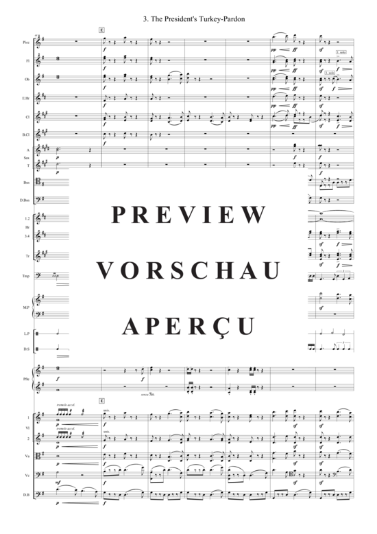gallery: The President´s Turkey-Pardon , , (Sinfonieorchester)