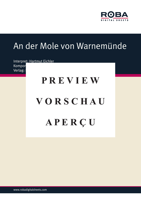 gallery: An der Mole von Warnemünde , , (Klavier + Gesang)