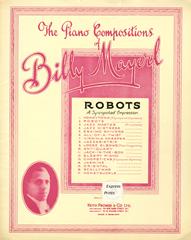 cover: Robots Op.81, Billy Mayerl, Klavier